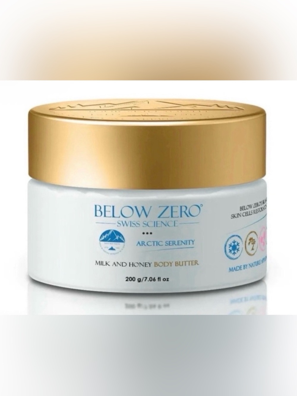 Below Zero Arctic Serenity Milk & Honey Body Butter - Retail $160